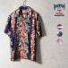 HOUSTON /hyu- камень 41269 ALOHA SHIRT (PALM TREE) / гавайская рубашка - все 3 цвет -