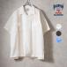 HOUSTON /hyu- камень 41306 EMB CUBA SHIRT(BOTANICAL) / вышивка кий ba рубашка - все 3 цвет -