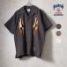 HOUSTON /hyu- камень 41331 LINEN CHIMAYO SHIRT /linenchimayo рубашка - все 3 цвет -