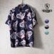 UNIVERD72 / Uni bird 72 41339 DRY ALOHA SHIRT (SPACE AGE) / гавайская рубашка - все 3 цвет -