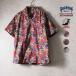 HOUSTON /hyu- камень 41354 ALOHA SHIRT (PALM TREE) / гавайская рубашка - все 3 цвет -