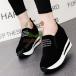  lady's round tu slip-on shoes casual shoes sneakers pain . not ..... large size small size casual in heel sneakers 