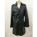  Burberry Black Label BURBERRY BLACK LABEL кожа пальто L черный длинный рукав BMA25-504-09 кожа ягненка - 2512WT039