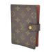 Louis * Vuitton LOUIS VUITTON обложка для записной книжки 6 дыра тип Agenda PM монограмма R20005