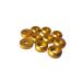 M4 Gold Crown колпак (10pcs) 4mm шайба колпак анодированный алюминий обработка aluminium сплав 