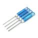 Hbm синий шестигранный ключ комплект 1.5mm 2mm 2.5mm 3mm