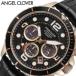 AngelClover �r���v �G���W�F���N���[�o�[ ���v �^�C���N���t�g �_�C�o�[ TIME CRAFT DIVER �����Y �r���v �u���b�N TCD45PBK-BK