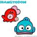  Golf маркер (габарит) рукоятка gyo Don Sanrio зажим модель hgm001 магнит HANGYODON официальный лицензия SANRIO герой осьминог половина . симпатичный отметка использование 