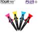 TOUR TEE PLUS LOW LAUNCH 55mm 4 шт. входит ( лиловый ) Tour чай плюс low заем chi черный USGA R&A правило согласовано Golf . растояние выше отметка использование 