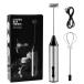  electric milk whisk electric whisk electric small size stainless steel hand-held type coffee mill k egg hand mixer USB rechargeable 