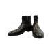  солнечный to-ni короткие сапоги мужской SIZE 5 1/2 (XS) Santoni б/у 