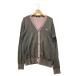  Burberry Black Label длинный рукав кардиган мужской SIZE 3 (L) BURBERRY BLACK LABEL б/у 