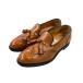  Scotch серый n кисточка Loafer wing chip мужской SIZE 24 1/2 EEE (24.5cm) SCOTCH GRAIN б/у 