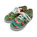  прекрасный товар Van z low cut спортивные туфли пинетки baby SIZE 12.0 (M) VANS б/у 