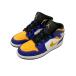  прекрасный товар Nike средний cut спортивные туфли AIR JORDAN 1 MID GS DQ8423-517 Kids SIZE 22.5 NIKE б/у 
