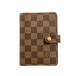  Louis * Vuitton обложка для записной книжки Agenda PM Damier ebenR20700 мужской женский LOUIS VUITTON б/у 