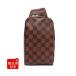  Louis * Vuitton сумка "body" сумка-пояс Geronimo s Damier N51994 женский мужской LOUIS VUITTON б/у 