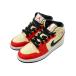  прекрасный товар Nike средний cut спортивные туфли воздушный Jordan 1 mid SS GS DV7012-100 Kids SIZE 22.5 (M) NIKE б/у 