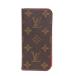  Louis * Vuitton iPhone кейс смартфон покрытие iPhone6 folio монограмма M61616 женский мужской LOUIS VUITTON б/у 