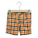  прекрасный товар Gucci шерсть в клетку шорты Kids SIZE 6 (120) GUCCI б/у 