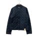  Polo * Ralph Lauren стеганная куртка темно-синий Zip выше кнопка-застежка мужской SIZE LL POLO RALPH LAUREN б/у 