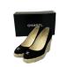 Chanel Wedge подошва эспадрильи туфли-лодочки женский SIZE 35 C CHANEL б/у 