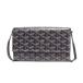  Goyard длинный кошелек серебряный металлические принадлежности va Len n сумка бумажник Goyard DIN парусина &amp;vo-zeru машина fs gold Navy blue VAREN3MMLTY12CL12P GOYARD б/у 