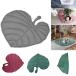  baby play mat child baby game mat playing mat Kids toy mat leaf. shape soft India a equipment ornament cotton 