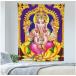  гобелен sivahindu- жемчуг va чай gane- автомобиль ska nda Индия этнический смешанные товары настенное украшение int51201