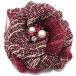 букетик под старину retro цветок сердцевина есть жемчуг украшение бордо 9i-03 формальный женский церемония окончания входить . тип свадьба модный . покупка 
