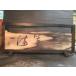  large . spring man black persimmon [ peace /. sea ] board paper autograph table reverse side two work .. partitioning screen 