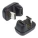 Type-C �ϊ��A�_�v�^ 2�Z�b�g U���^ U�^ �ő�100W USB 2.0�Ή� ���^ �y�� USB C �^�C�v C �ϊ��R�l�N�^ �f�[�^�]�� �X�}�[�g�t�H�� �^�u���b�g �p�\�R��