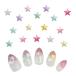  звезда Nailparts гель ногти 6mm нейл-арт Star ногти детали декора собственный ногти маленький pra ручная работа 