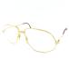  красивый CARTIER Cartier мой yon59*16 раз ввод I одежда очки рама Vintage очки GP Gold [ б/у ]