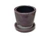  Dulton (Dulton) садоводство сопутствующие товары цвет серый zdo pot light purple M размер низ дыра есть COLOR GLAZED POT L.PURPLE