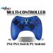 VietopS SP мульти- контроллер V металлик голубой PS4/PS3/Switch/Switch Lite/PC/Android соответствует 