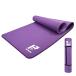 BEEHEM NBR йога коврик Jim тренировка очень толстый подушка крюк дыра ударная абсорбция звукоизоляция вода .. очень большой очень толстый 1.5cm ( ширина 80cm, лиловый )