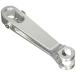  Anne to lion (antlion) rear brake arm center interval pitch :110mm long aluminium silver SR400(85-00) 3406