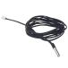  temperature sensor,SODIAL(R) 2 meter NTC thermistor temperature sensor waterproof Probe wire 10K 1% 3950 black 