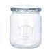  Orient Sasaki glass preservation container canister M white preservation bin bin made in Japan book mark attaching HW-564-JAN-P
