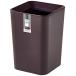 as bell waste basket cover none .. inserting ru clair CV Mini square shape 2L Brown A6210