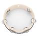  portable tambourine 8 -inch, birch material made of metal. bell percussion instruments gift, music education drum musical instruments KTV party. game for (8 -inch )