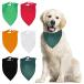 HACRAHO pet triangle scarf, 6PCS mixing color DIY dog. scarf cotton. dog. small for medium-size dog. triangle shape. bib 