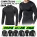  compression wear long sleeve compression inner men's compression undershirt contact cold sensation deodorization . water . sweat speed .