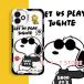  Snoopy прозрачный кейс смартфон кейс iphone16 iphone15 iphone14 iphone13 кейс pro max покрытие iphone12 iphone кейс мобильный кейс snoopy ударопрочный 