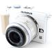  Olympus беззеркальный OLYMPUS PEN Lite E-PL1s линзы комплект белый б/у новый товар SD карта имеется достигать сразу можно использовать принадлежности полнота рука Тряска, колебание корректировка анимация фотосъемка 