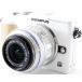  Olympus беззеркальный OLYMPUS PEN Lite E-PL2 линзы комплект белый б/у новый товар SD карта имеется достигать сразу можно использовать начинающий рука Тряска, колебание корректировка 