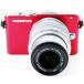 �I�����p�X �~���[���X OLYMPUS PEN Lite E-PL3 �����Y�L�b�g ���b�h ���� �V�iSD�J�[�h�t�� �͂��Ă����Ɏg���� �֘A�摜1