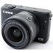  Canon беззеркальный CANON EOS M10 линзы комплект черный б/у Wi-Fi установка новый товар SD карта имеется достигать сразу можно использовать смартфон . отправка .. анимация фотосъемка долгосрочная гарантия 