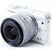  Canon беззеркальный однообъективный CANON EOS M100 линзы комплект белый б/у новый товар SD карта имеется достигать сразу можно использовать Wi-Fi установка смартфон . отправка .. анимация фотосъемка долгосрочная гарантия 